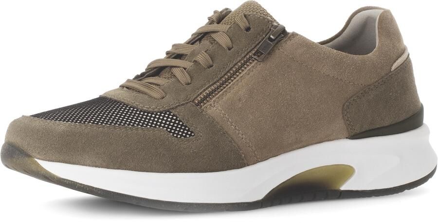 Gabor Rollingsoft Sneakers met sleehak vrijetijdsschoen lage schoen veterschoen met buitenrits g-breedte - Foto 2