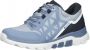 Gabor rollingsoft sensitive 86.989.26 dames rollende wandelsneaker blauw waterdicht - Thumbnail 3