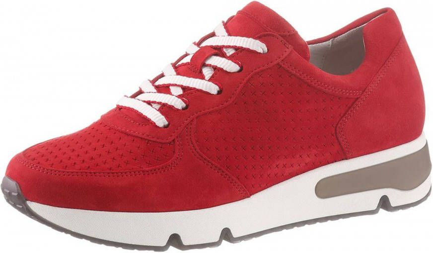 Gabor Sport Moliere Hak , Rood, Heren - Schoenen.nl