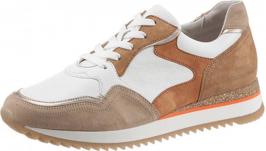 Gabor Sneakers met sleehak Turijn met contrastbeleg - Schoenen.nl