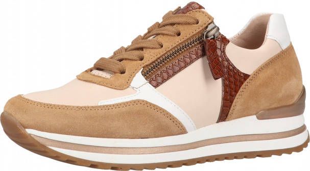 Gabor -Dames camel sneakers maat 37½ - Schoenen.nl
