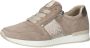 Gabor Stijlvolle Taupe Suede Sneakers voor Dames Beige Dames - Thumbnail 5