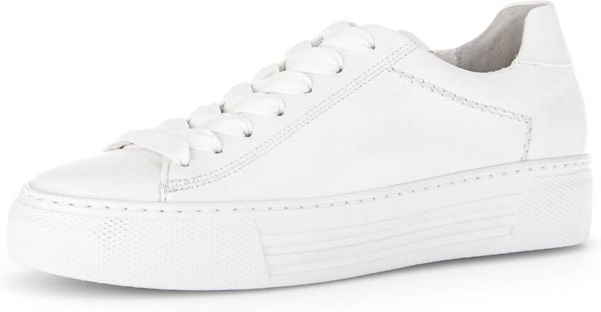 GABOR Lage Sneakers Dames 460.1 Maat: 39 Materiaal: Leer Kleur: Wit - Foto 16