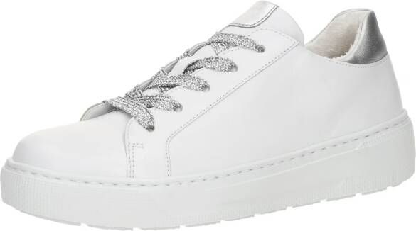 GABOR Sneakers laag zilver wit