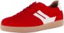 Gabor Suede Dames Sneakers Rood - Thumbnail 2