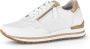 Gabor Wit Goud Leren Sport Basket Multicolor Dames - Thumbnail 3
