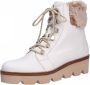 Gabor Winterwitte veterschoenen voor dames - Thumbnail 3