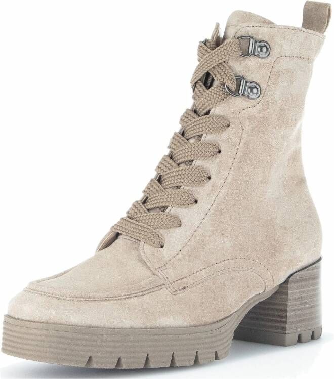 Gabor Veterschoenen Hak Veterschoenen Hak beige - Foto 4
