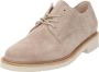 Gabor Beige Velvet Winter Derby Schoenen Beige Dames - Thumbnail 1