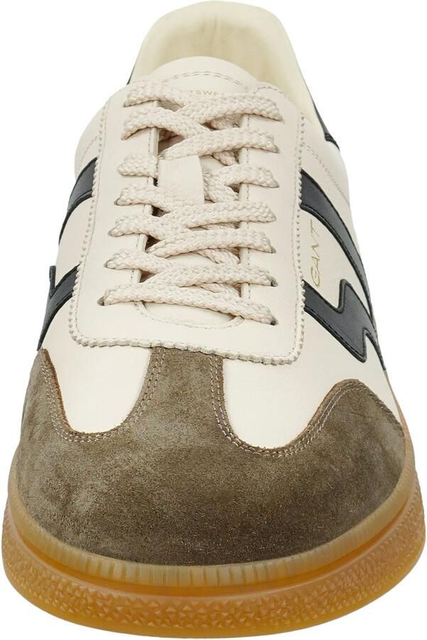 GANT Sneakers laag lichtbeige olijfgroen zwart - Foto 3