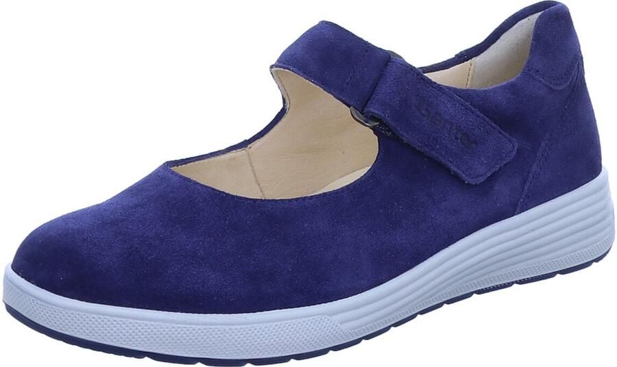 Ganter Blauwe Damen Ballerinas Elegante Instap Schoenen