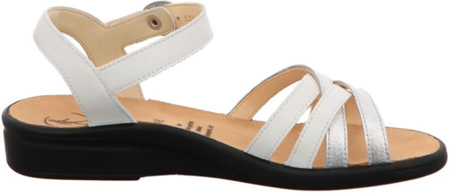 Ganter Sandalen met bandjes voor dames in effen kleur