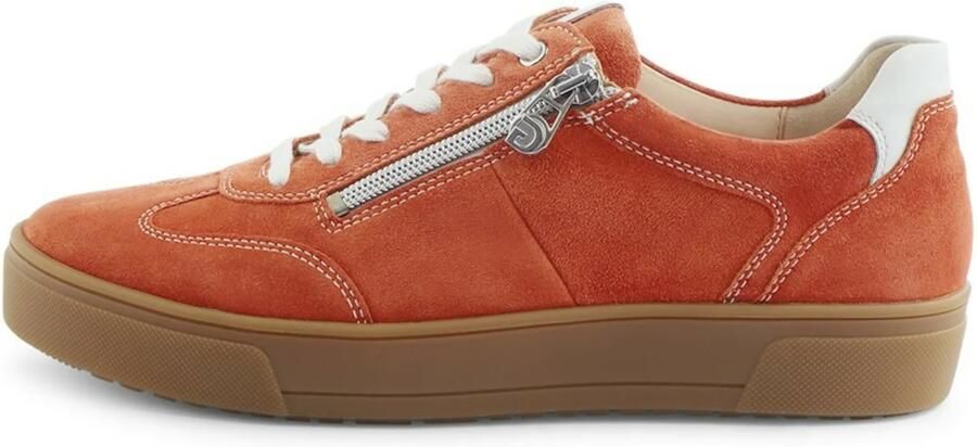 Ganter Sneakers laag mandarijn