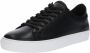 GAR T PROJECT Type Black Leather Sneaker GP1772 - Thumbnail 2