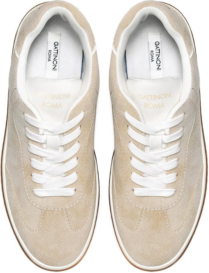 Gattinoni Sneakers laag beige - Foto 2