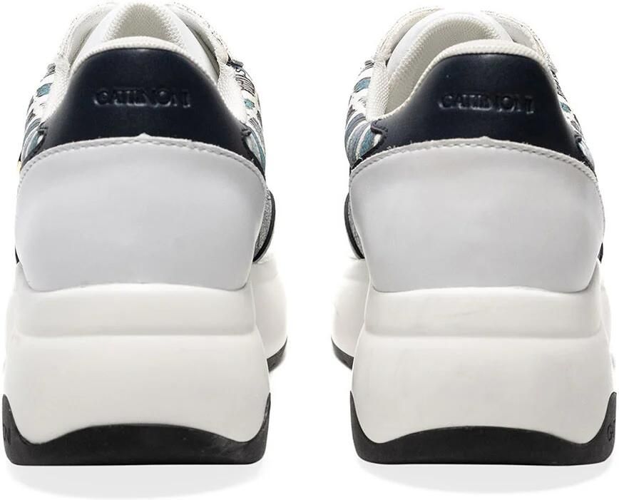 Gattinoni Sneakers laag blauw marine wit - Foto 4
