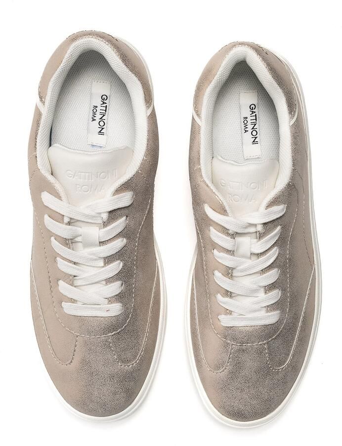 Gattinoni Sneakers laag goud - Foto 3