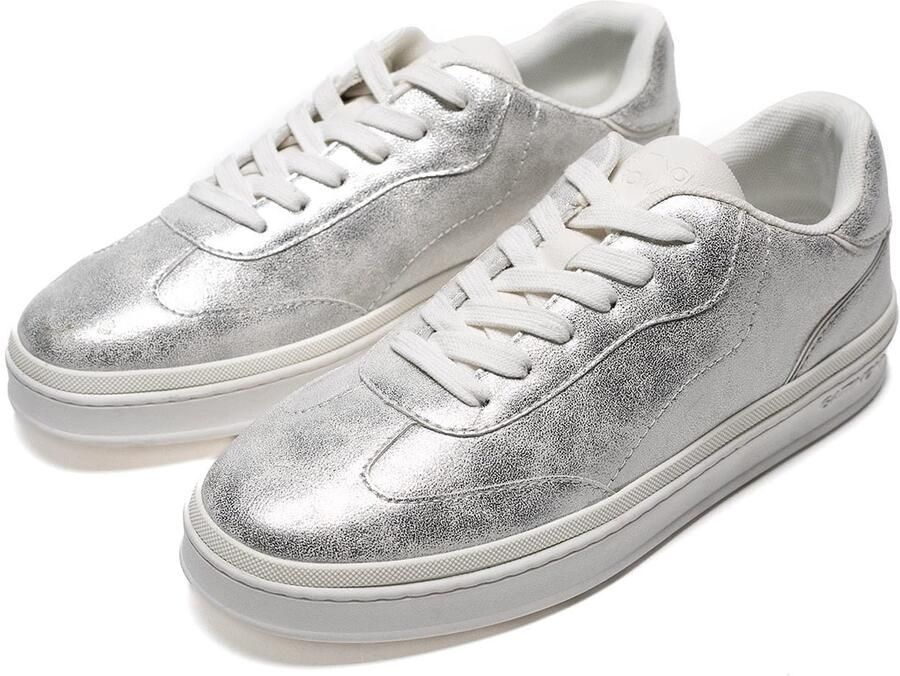 Gattinoni Sneakers laag zilver - Foto 3