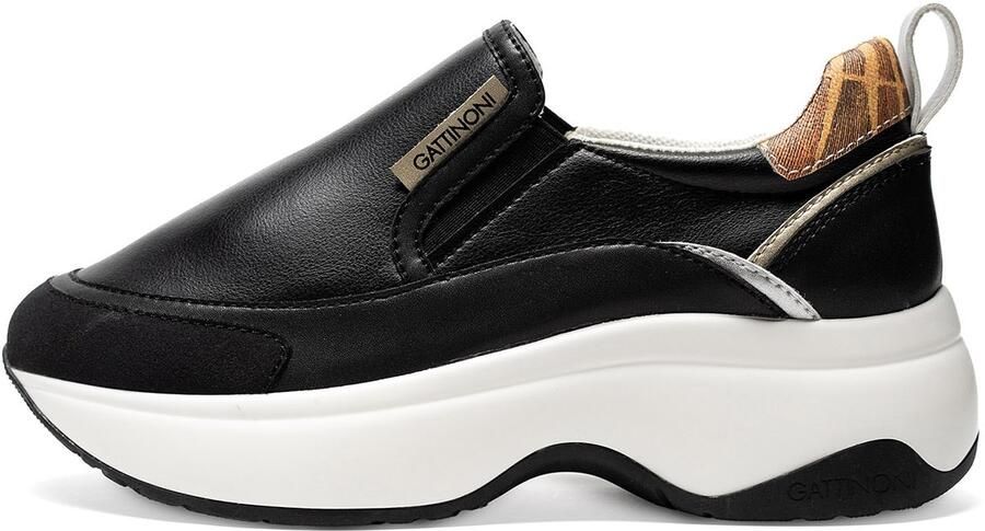 Gattinoni Sneakers laag zwart