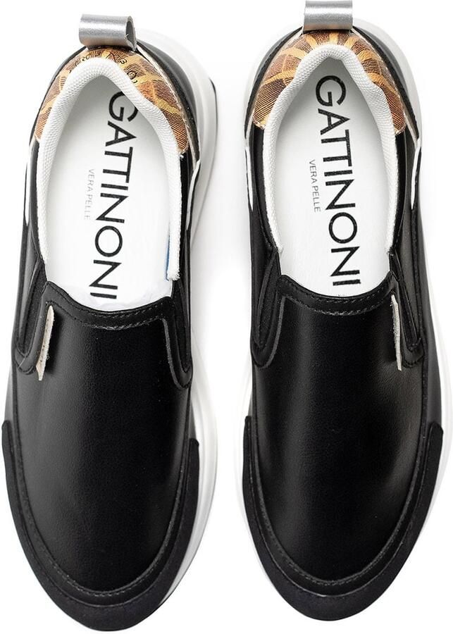 Gattinoni Sneakers laag zwart - Foto 4
