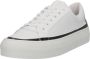 Gcds Witte Leren Logo Sneakers White Heren - Thumbnail 2