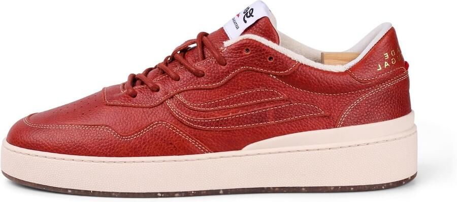 Genesis Footwear G-Soley Porto Oiled Leather Sneakers rood roze