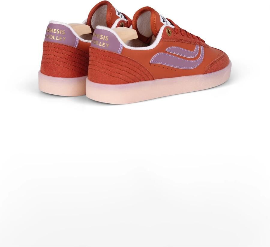 Hüsken Distribution GmbH & Co. KG Genesis 1005433 G-Volley Soft Colour Serial Damessneaker Ginger-Lavender - Foto 3