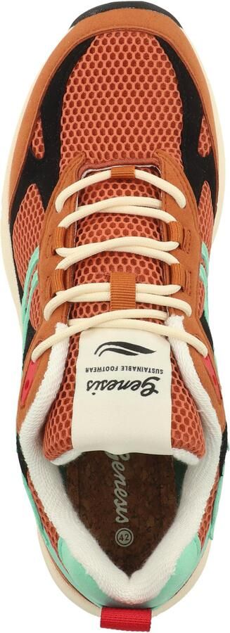 GENESIS Sneakers laag ' Eco'99' turquoise bruin zwart - Foto 6