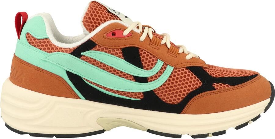 GENESIS Sneakers laag ' Eco'99' turquoise bruin zwart - Foto 4