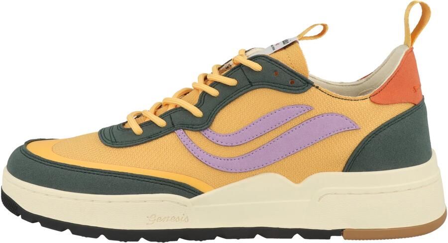 GENESIS Sneakers laag 'G-Hike Function' geel groen lichtlila oranje - Foto 3