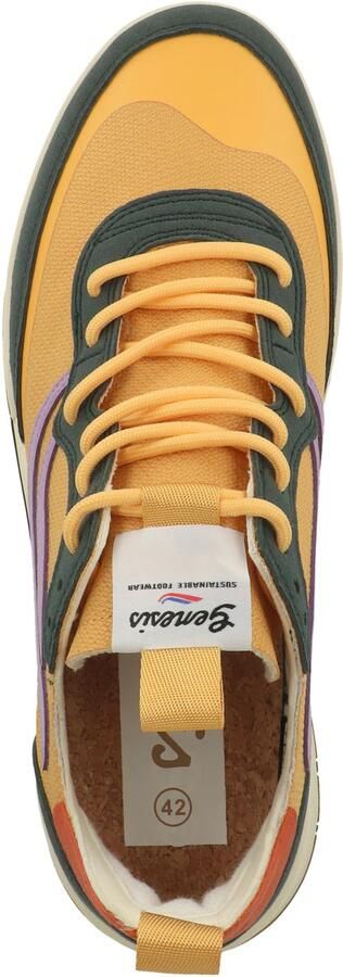 GENESIS Sneakers laag 'G-Hike Function' geel groen lichtlila oranje - Foto 6