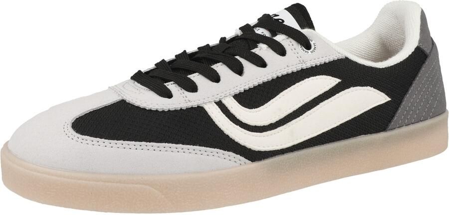 GENESIS Sneakers laag 'G-Volley' grijs zwart wit
