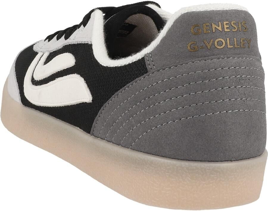 GENESIS Sneakers laag 'G-Volley' grijs zwart wit - Foto 2