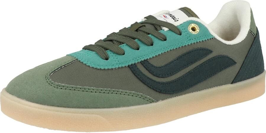GENESIS Sneakers laag ' G-Volley Mesh ' donkergroen
