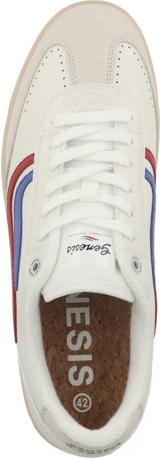 Genesis 1005282 G-Volley Sugar Corn Sneaker Wit-Rood-Blauw - Foto 6