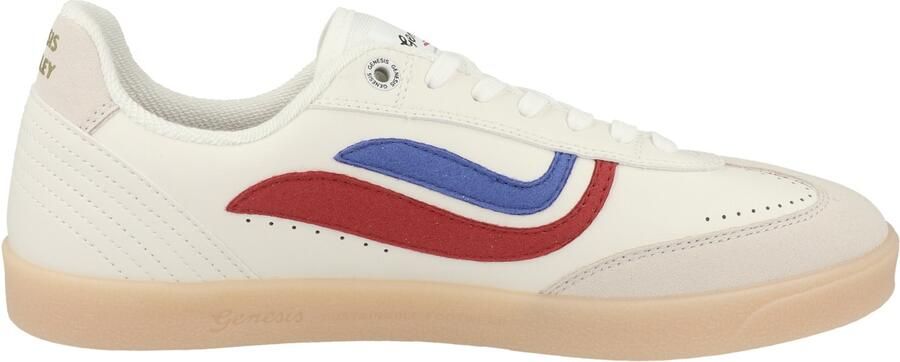 Genesis 1005282 G-Volley Sugar Corn Sneaker Wit-Rood-Blauw - Foto 4