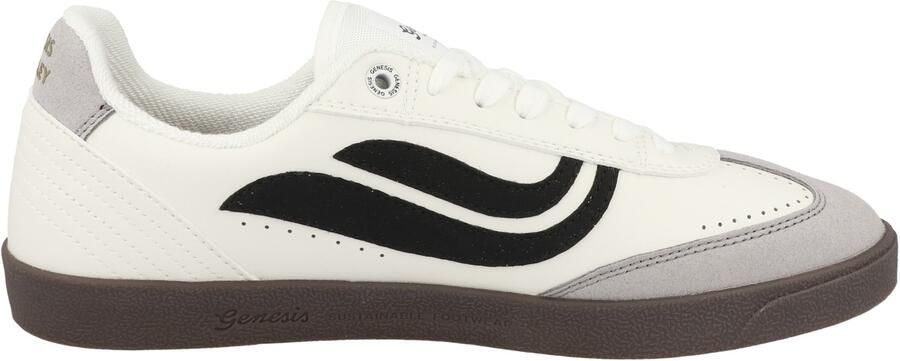 Hüsken Distribution GmbH & Co. KG Genesis 1005278 G-Volley Sugar Corn Damesschoenen Sneaker Wit-Zwart - Foto 4