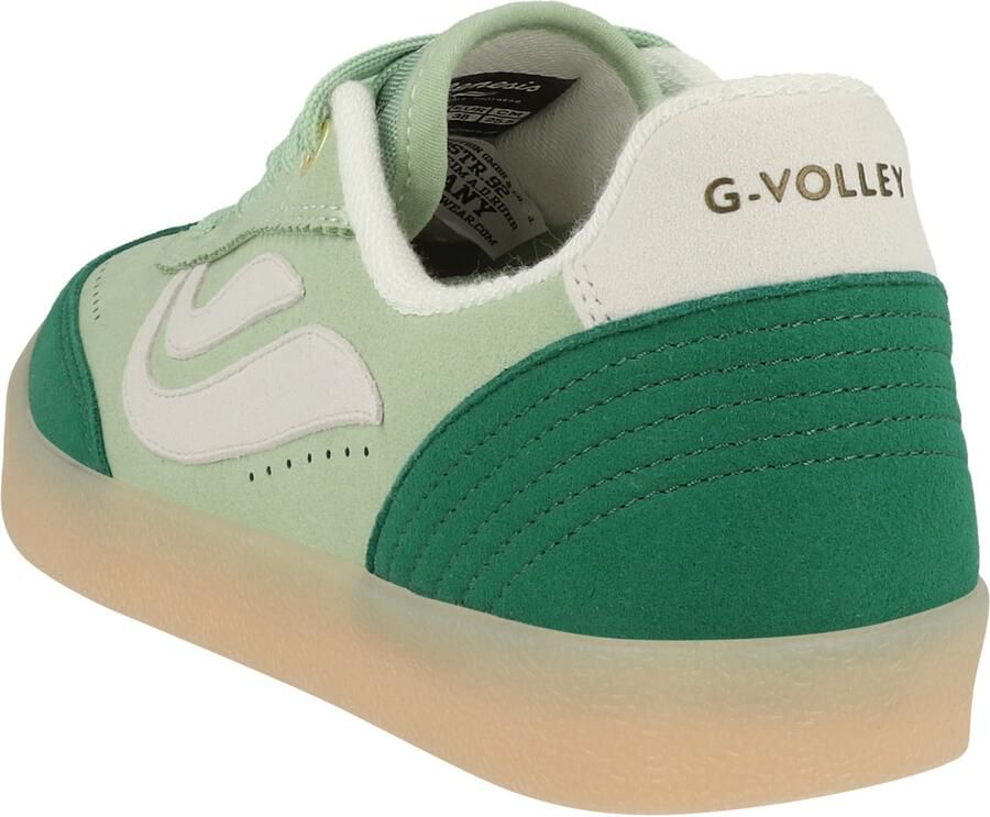 GENESIS Sneakers laag ' Volley Hairy ' groen lichtgroen wit - Foto 2