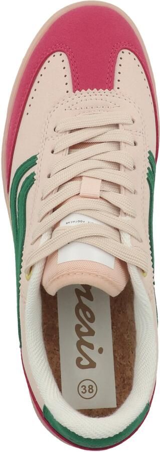 GENESIS Sneakers laag 'Volley Hairy ' groen pink rosé - Foto 6