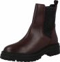 Geox Ankle Boots Chelsea Boots Red Black Dames - Thumbnail 3