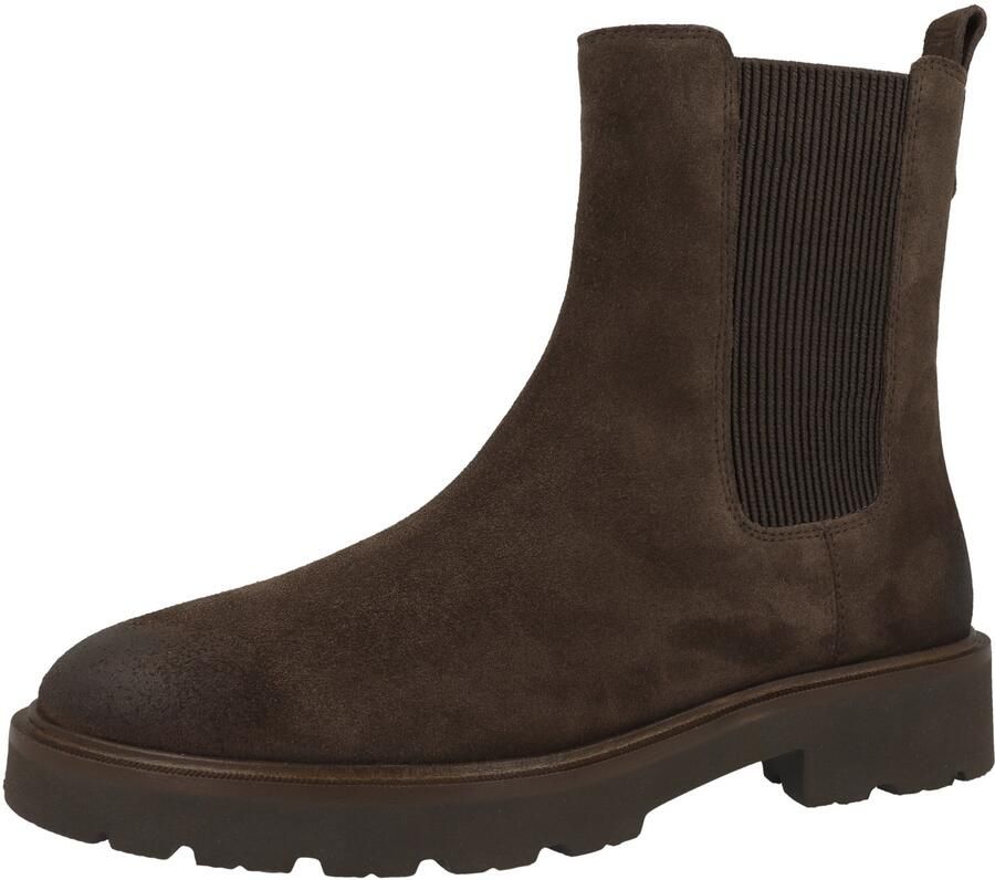 Geox Chelsea boots van leer met elastische inzetten Model 'NORIZE' - Foto 2