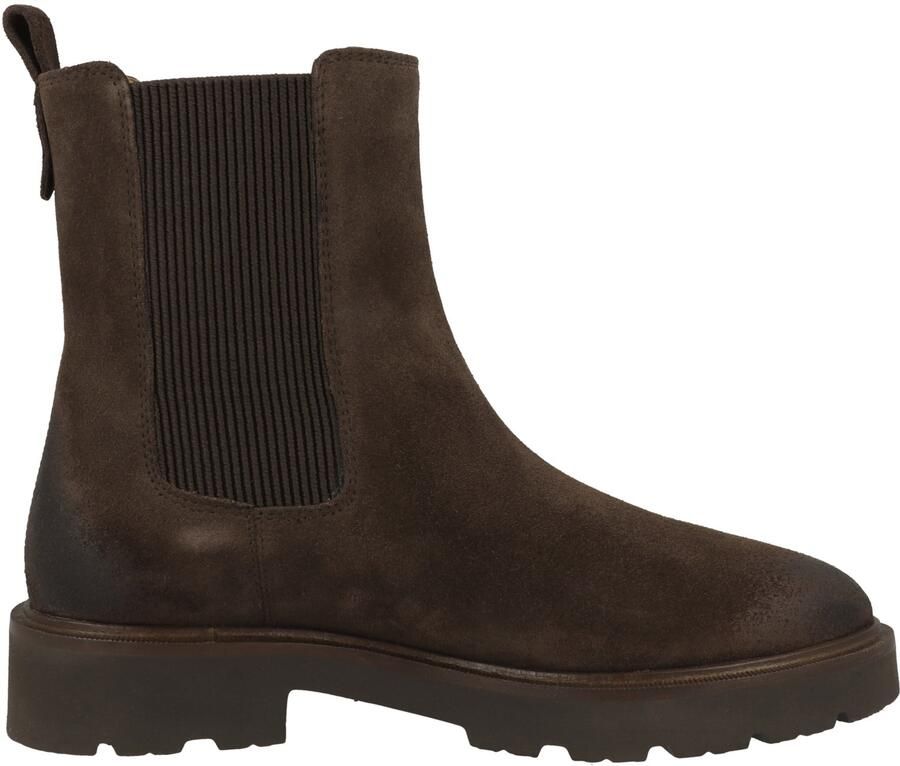 Geox Chelsea boots van leer met elastische inzetten Model 'NORIZE'