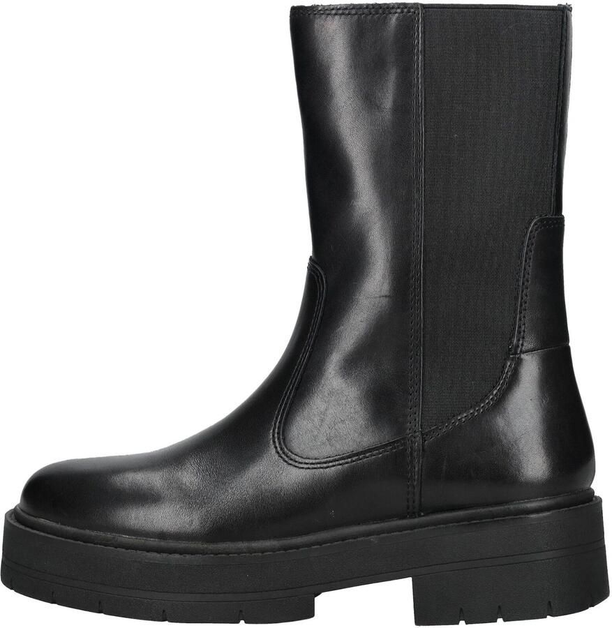 Geox Chelsea boots van leer met plateauzool model 'SPHERICA' - Foto 3