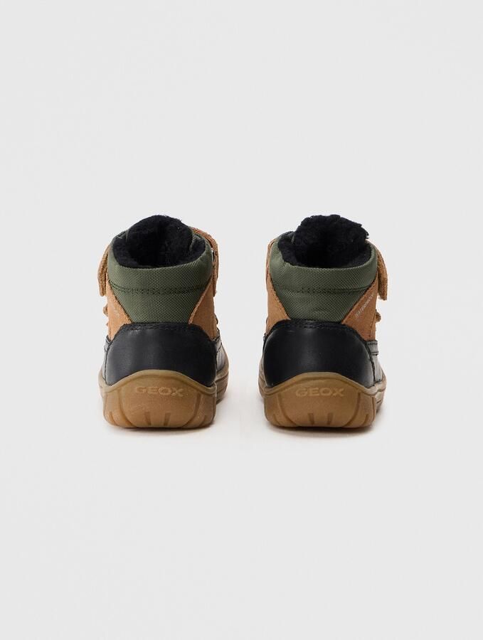 GEOX Omar Waterproof Baby Laarzen Bruin Zwart Jongens - Foto 3