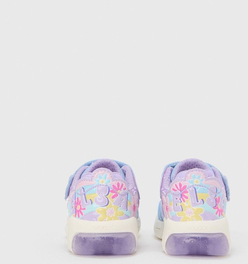 GEOX FADINLIGHT MEISJES Sneakers LILA LICHTBLAUW - Foto 3