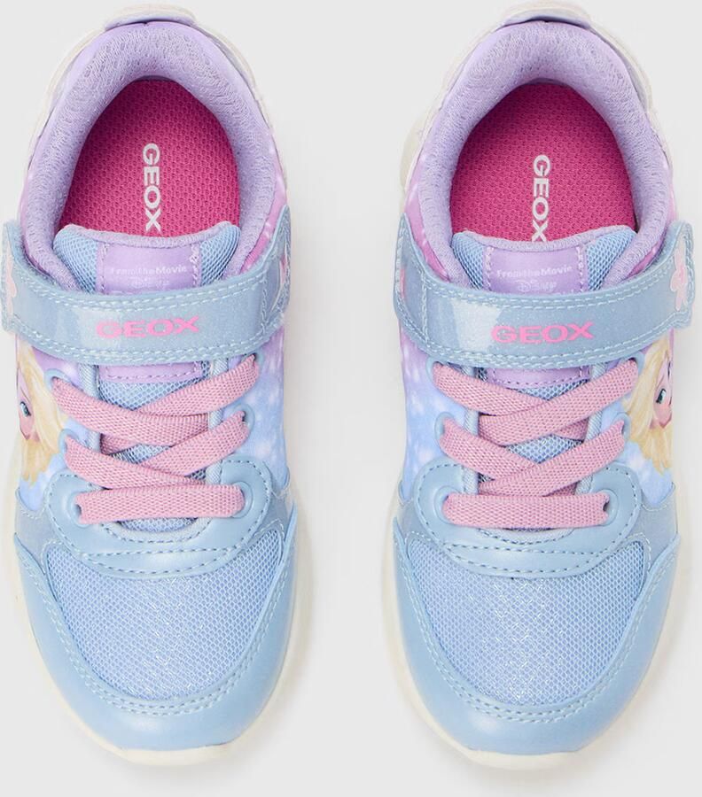 GEOX FADINLIGHT MEISJES Sneakers LILA LICHTBLAUW - Foto 4
