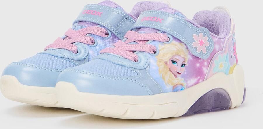 GEOX FADINLIGHT MEISJES Sneakers LILA LICHTBLAUW - Foto 6