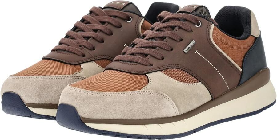 GEOX Sneakers laag beige bruin zwart - Foto 6