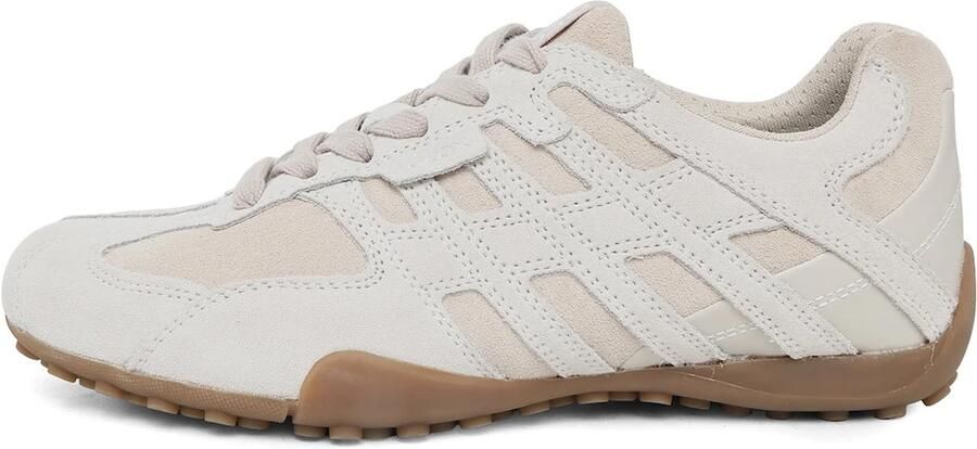 GEOX Sneakers laag 'D SNAKE' ecru offwhite