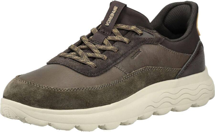 GEOX U Spherica Plus A herensneaker slip-on schoenen U56MPA 08522 groen - Foto 8